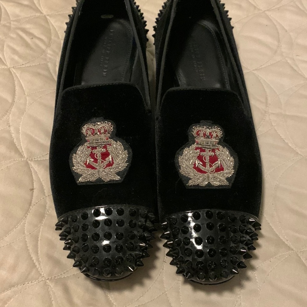 Philipp Plein mens spikes slip on loafers. Size 44/11.